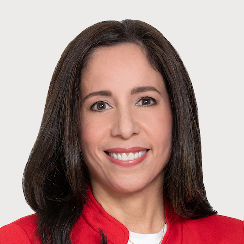Headshot of NYRR Board of Directors member Priscilla Almodovar