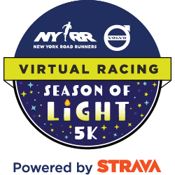 Virtual NYRR Season of Light 5K logo